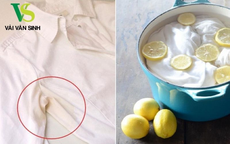 Cách tẩy trắng quần áo bằng nguyên liệu từ chanh